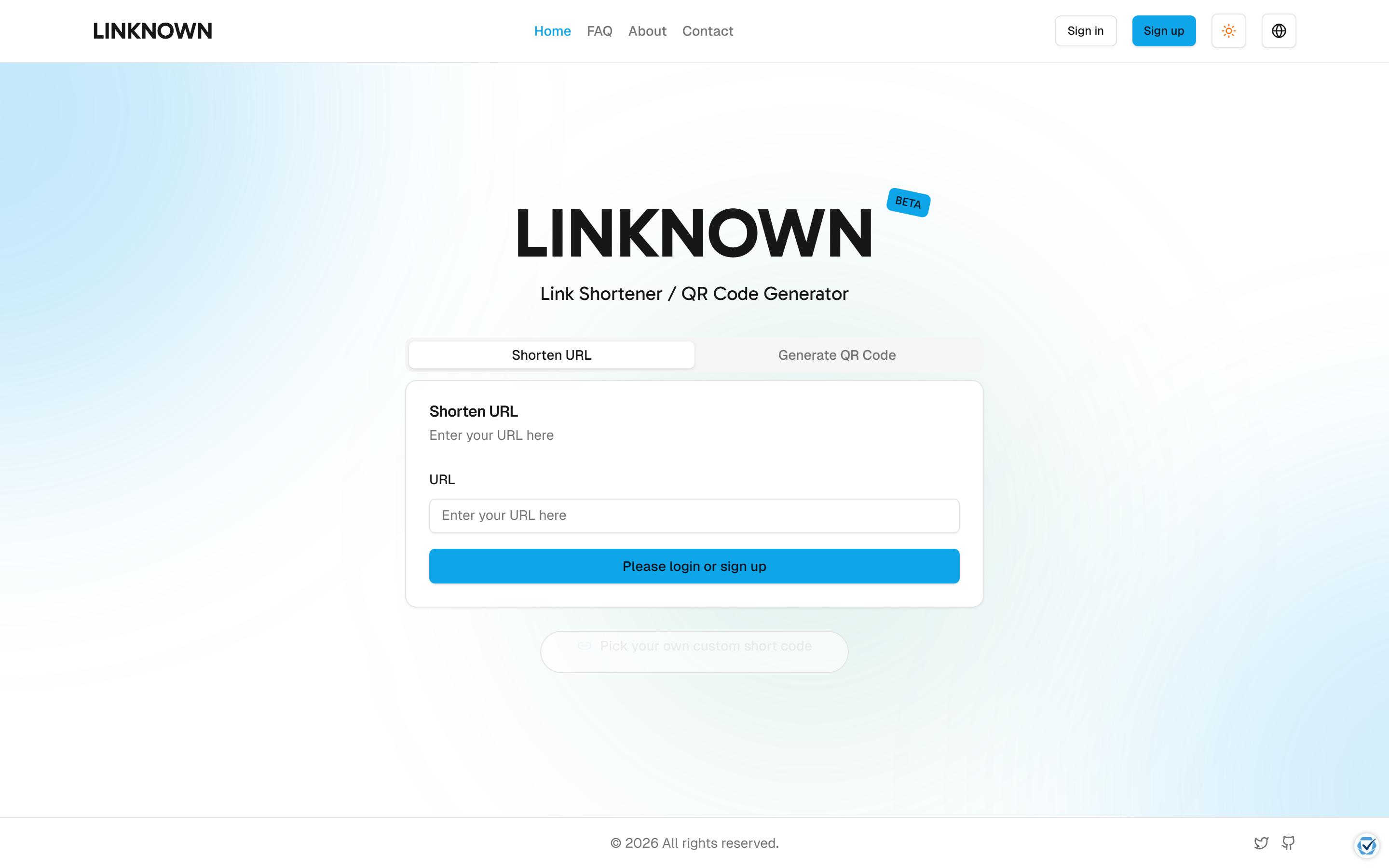 Homepage